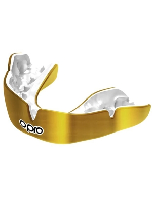 Opro Instant Custom-Fit Gumshield (10yrs – Adult) - Gold